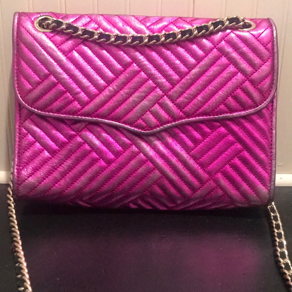 Rebecca Minkoff Metallic Pink Medium Purse